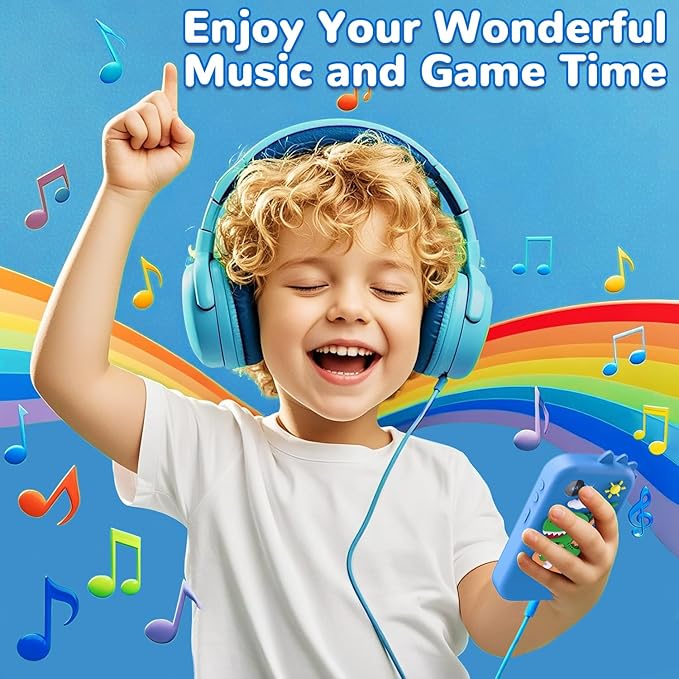 Lapare Kids Phone for Boys, Touchscreen Toy Phone with Dual Camera, Music & Games, Pretend Learning Toy Phone for Toddler with 32GB SD Card