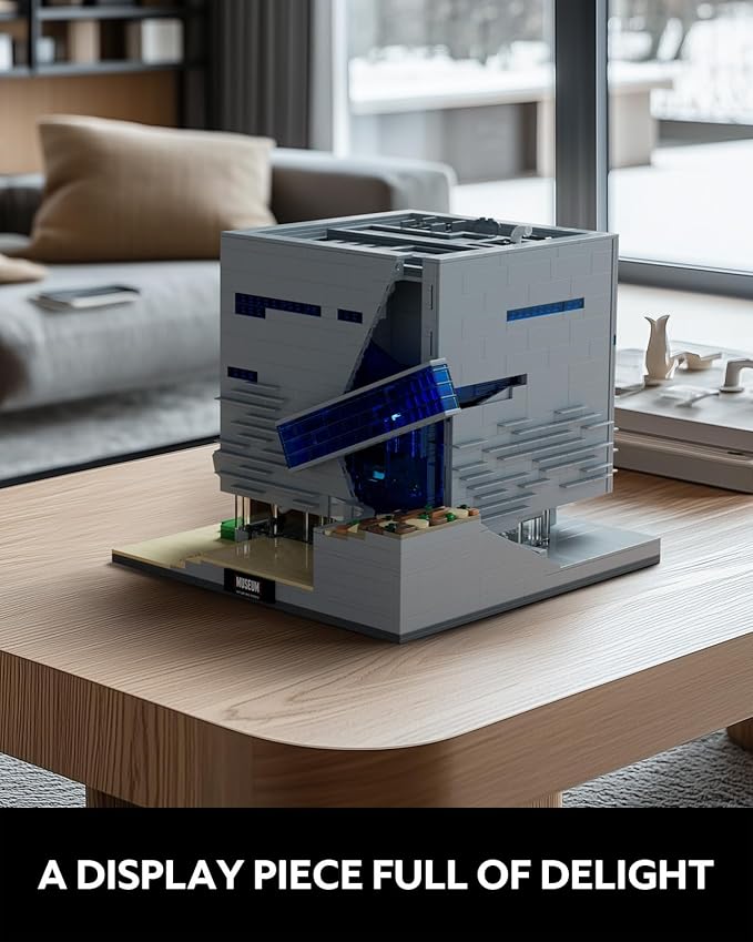 Nifeliz Museum of Nature and Science Building Set, Gift Idea for Lovers of Museums, Buildable Display Model, Addition to The Modular Buildings Collection (3373 PCS, NF10286)