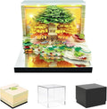 3d Calendar 2026,The Combination Of Paper Carved Lights And Artistic Creativity,Flower Sea Treehouse 3d Calendar,Suitable For Note Taking,Decorative Ornaments,Holiday Gifts