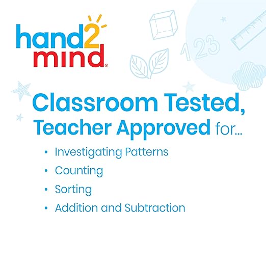 hand2mind Foam Two-Color Counters, Red and Yellow Counters, Counting Manipulatvies, Math Counters for Kids, Counting Chips, Math Manipulatives, Math Bingo Chips, Counters for Kids Math (Pack of 1000)