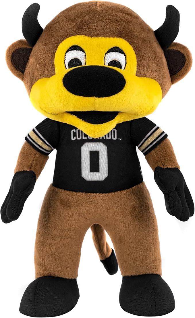 Bleacher Creatures Colorado Buffaloes Chip The Buffalo 10" Mascot Plush Figures - A Mascot for Play or Display