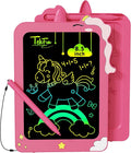 TEKFUN LCD Writing Tablet for Kids, 8.5 Inch Unicorn Doodle Board, Drawing Tablet, Reusable Electronic Pads Educational and Learning Toy Gift for 3-8 Years Old Boy and Girl (Pink)