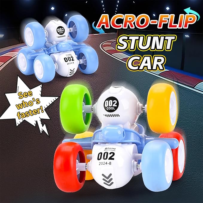 Friction Powered Car Toys for 3 4 5 Year Old Girls Gifts, 6 Wheels Pull Back Cars Toys for Toddler Age 3-6, Trucks for Kids Boys Toys Age 3-6 Year Old Girl Birthday Present (Green)