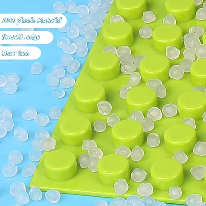 130 Pieces Classic Building Plate, Mixed Color with 11 Size Building Base Plate, Compatible with Lego Parts and Pieces, for Most Brands