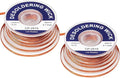 Solder Wicks，No-Clean Solder Wick，10ft Length 2 Pieces Desoldering Braided Wicks. Solder Removal Tool，Desoldering Wick Used to Remove the Solder and Disassemble Electrical Components