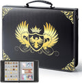 Coin Collection Book Holder for Collectors, Coin Storage Box Case Album Binder Sleeves for Money Currency Collection Supplies - [300 Coins Pockets+30 Bills Pockets]