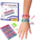 Little Jupiter Diamond Art Bracelet Kit - Includes 12pcs - Bracelet Making Kit for Girls - Diamond Art Kits for Kids