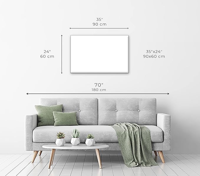 artgeist Pinboard World Map 35x24 in - Cork Board & Canvas Print Wall Art 1 pcs Memoboard with 50 Pins Noticeboard Message Board Image Picture Home Decor Travel Map k-A-0505-p-d