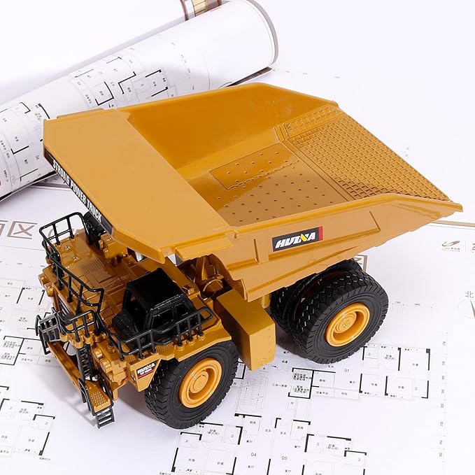 1/40 Scale Diecast Heavy Metal Dump Truck, Metal Construction Vehicles Trucks Toys for Boys Kids