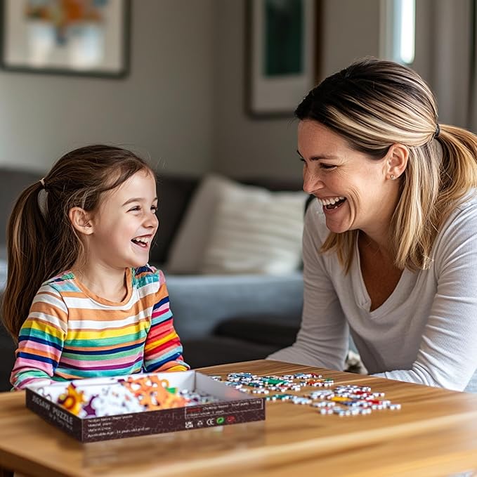 Tucocoo 1000 Pieces Jigsaw Puzzles for Adults Banksy Colorful Graffiti Puzzle Hot Air Balloon Street Art Puzzles for Challenging Family Activity Educational Game DIY Crafts Puzzle Wall Decor Gifts