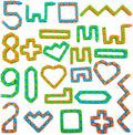 120Pcs Wacky Tracks Snap Click Toys for Party Favors, Snake Puzzles Fidget Bulk Toys for School Classroom Prize, Goodie Bag Stocking Stuffers, Christmas Easter Thanksgiving Gifts for Kids Students