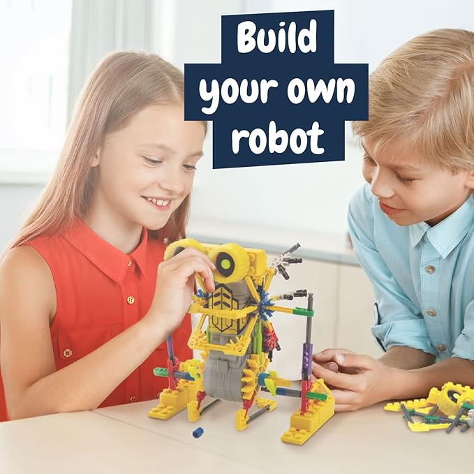 Science4you Robotics Betabot - Stem Robotics Kit for Kids 8-12+, 126 Pieces Included, Robot Building Kit for Kids, Robot Toys, Game, Gift for Boys and Girls Ages 8 9 10+