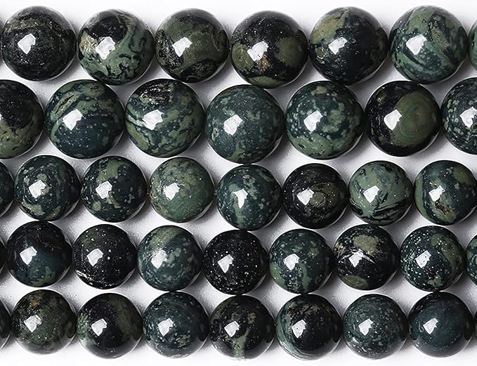 12MM 32PCS Natural Stone Kambaba Jasper Loose Beads for Jewelry Making DIY Bracelet Necklace
