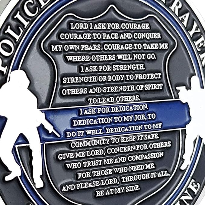 The Archangel Michael Challenge Coin Police Military Hero's Coin (Single Coin)