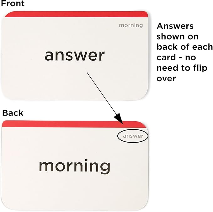 Think Tank Scholar 2nd Grade Sight Words Flash Cards (Second Grade) Pack - 100+ Dolch & Fry High Freqency Flashcards - Learn to Read, Learning for Kids Ages 6,7,8,9 Homeschool/Classroom/Remote