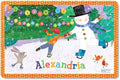 Personalized Jigsaw Puzzle for Kids, 24-Piece - I See Me! (Snowman)