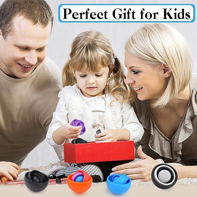 Fidget Toy for Adults,Sensory Toys for Kids, Gift Ideas for Boys Girls Teens Kids, ADHD Autism Stress Relief Quiet Finger Toy Hand Fidget Spinner for Man