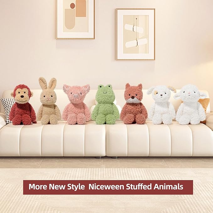 Stuffed Animals Sheep Plush Toys 11.8 inches Sheep Stuffed Animal Soft and Cuddly for Boys and Girls Doll Gift for Kids