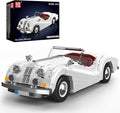 Mould King 10236 Supercar Car Building Set, MOC Sport Car Model Kit, Convertible Classic Racing Building Blocks Set, Home Decoration Gift for Teens Adults(1302 PCS)