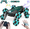 ATHLERIA 8WD Gesture Sensing Rc Stunt Car Toys for Ages 8-13,Hand Remote Control Cars-Double Sided 360°Rotating,Coolest Christmas Birthday Gifts Ideas for Boys Girls Kids Teens 8 9 10 11 12+ Year