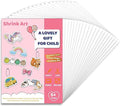 36 PCS Shrink Plastic Sheets, Shrinky Art Paper Shrink Film Sheets for Kids Creative Craft, Create Your Own Earrings, Necklace, Keychains(A5 Size)
