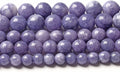 4MM 86PCS Lavender Purple Chalcedony Stone Loose Beads for Jewelry Making DIY Bracelet Necklace