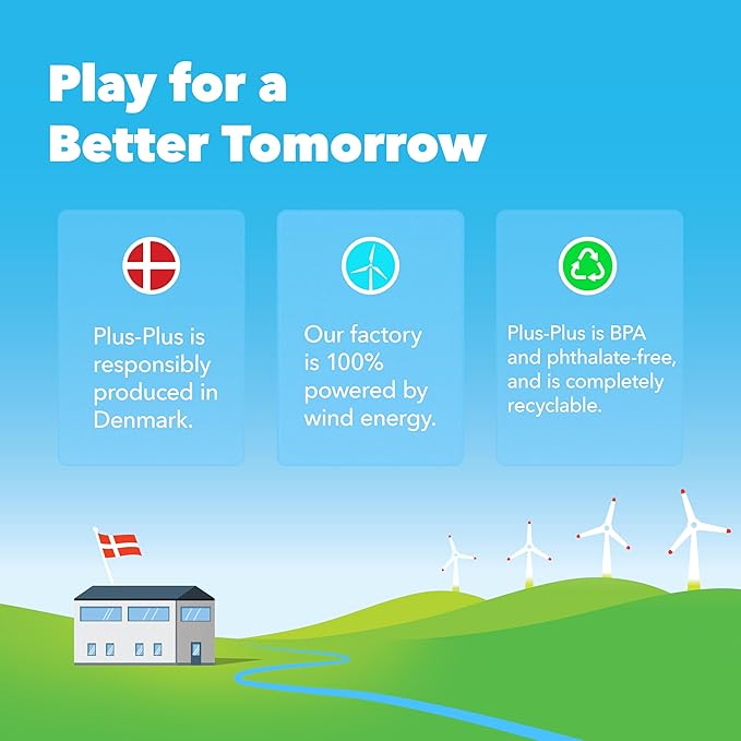 PLUS PLUS Learn to Build Set, Interlocking Mini Building Blocks, 3D Puzzle Construction Stem Toy for Kids - Creatures, 240 Pieces