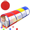 Kids Play Tunnel for Toddlers 1-3, 6 Foot Baby with 2 Mesh Sides Pop Up Crawling Toys 1 3 4 Year Old Girl Boy Birthday Gift, Indoor Outdoor Toddler Children or Dog