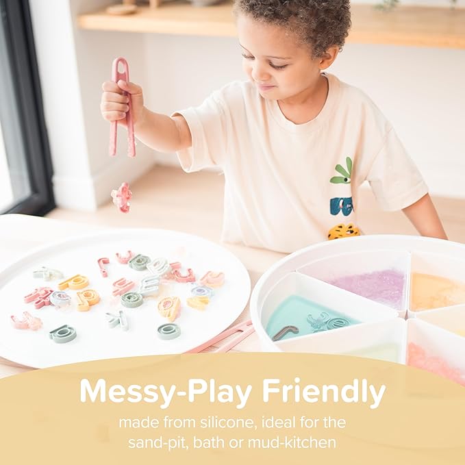 Inspire My Play Uppercase Alphabet Letters for Kids - ABC Toys for 3 Year Olds - Sensory and Messy Play