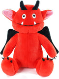 Halloween Stuff Stuffed Bat Cute Plushies Red Monster Stuffed Animal Toy Gift for Kids, Girls, Children
