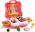 MINDNOOK Kids Kitchen Playset, 35Pcs Kitchen Sink Pretend Play Cooking Toys with Utensils, Stainless Steel Pots & Pans Play Food Sets for Kids, Learning Gift for Toddlers, Boys, Girls Ages 3+