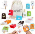 1-10 Number Matching Ice Cream Toy - 20 Pcs, Fun Number Toys for Kids, Toddler Number Learning Toys, Preschool Learning Activities, Montessori Toys Gift for 3+ Year Old Kids