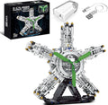 5-Cylinder Radial Engine Building Set, Build Your Own Mini Military Plane Engine Model Kit That Runs, Compatible with Lego WW2, STEM Toy Gifts for Adults & Kids Boys 8-14 (863 PCS)
