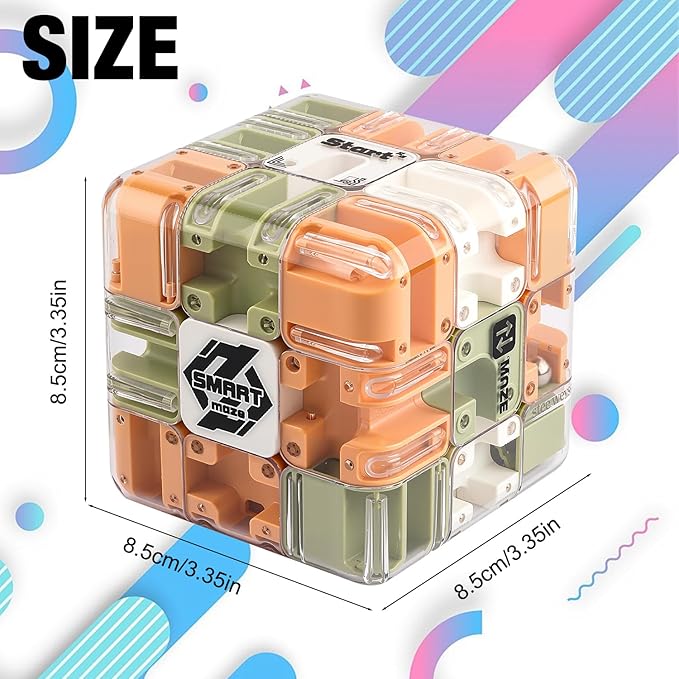 Large 3D Labyrinth Puzzle, Engaging Brain Teaser Toy, Mind Teaser Challenge Game, Cultivate Logical Thinking