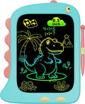 Kikapabi LCD Writing Tablet, Dinosaur Toys Gifts for Boys Age 3 4 5 6 7 Year Old, 8.5inch Colorful Doodle Board Pad for Kids, Birthday Christmas Gift Toddler Toy Age 3-7 Portable Travel Drawing Blue