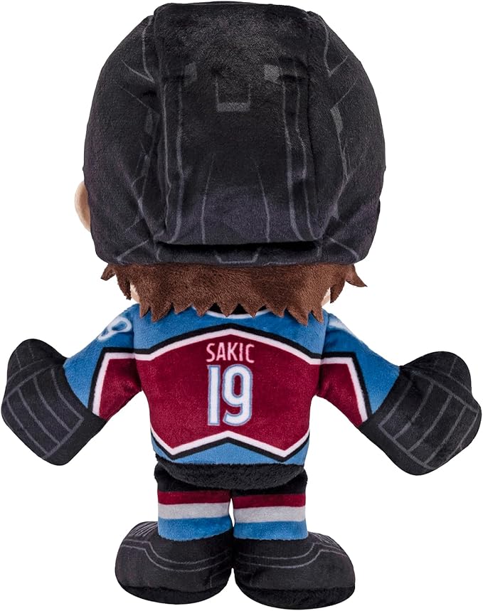 Bleacher Creatures Colorado Avalanche Joe Sakic 8" NHL Kuricha Sitting Plush - Soft Chibi Inspired NHL Superstar