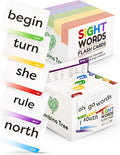 Sight Words Flash Cards Kindergarten to 4th Grade - 600 Words from Dolch's and Fry's Lists with 18 Mini Games