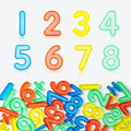 48 Pcs Plastic Numbers and Symbols – Early Math Set - Light Table Manipulatives, Durable ABS Material, Vibrant Translucent Colors for Engaging Learning Experiences
