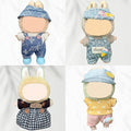 4 Pack—17cm Doll Clothes,Premium Doll Outfit with Accessories,Doll Princess Skirt,Cute Clothes Outfit for 17cm Dolls,End Dolls Fashion Clothing Set(No Dolls and Shoes) (Set 3)