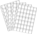 42 Pocket Coin Pages, 10 Sheets Plastic Coin Holders Stamp Collector Supplies for Coin Stamp Currency Collection