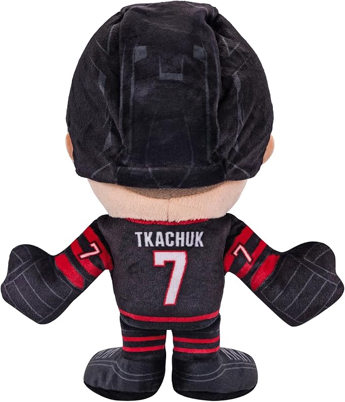 Bleacher Creatures Ottawa Senators Brady Tkachuk 8" NHL Kuricha Sitting Plush - Soft Chibi Inspired NHL Superstar