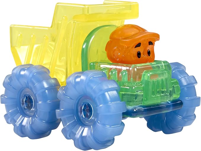 Jelly Blox Construction Dump Truck Set | Includes 30 Pieces | Toddler & Preschool Building Blocks Kids Can Squeeze, Stretch, Squish | Safety Tested & Ouch-Free | Tactile, Sensory Play Toy for Ages 2+