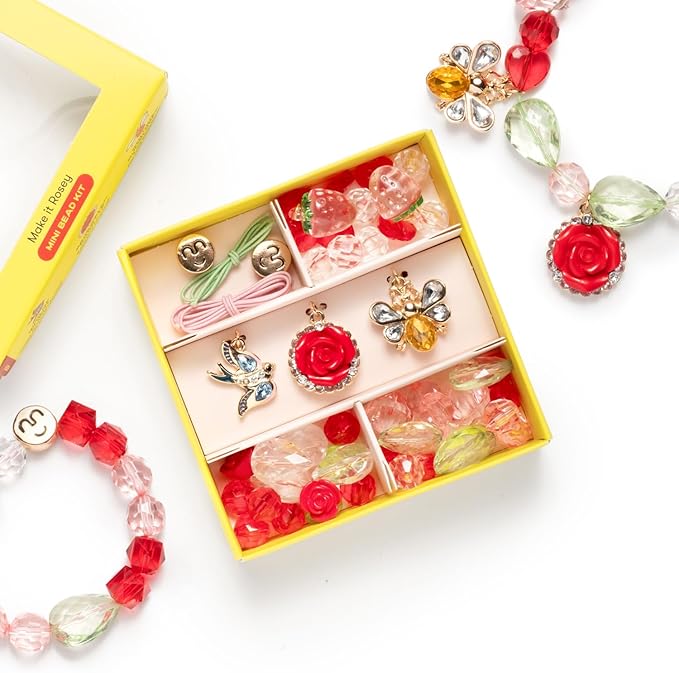 Super Smalls Make It Rosey Mini Bead Kit | Ages 4+