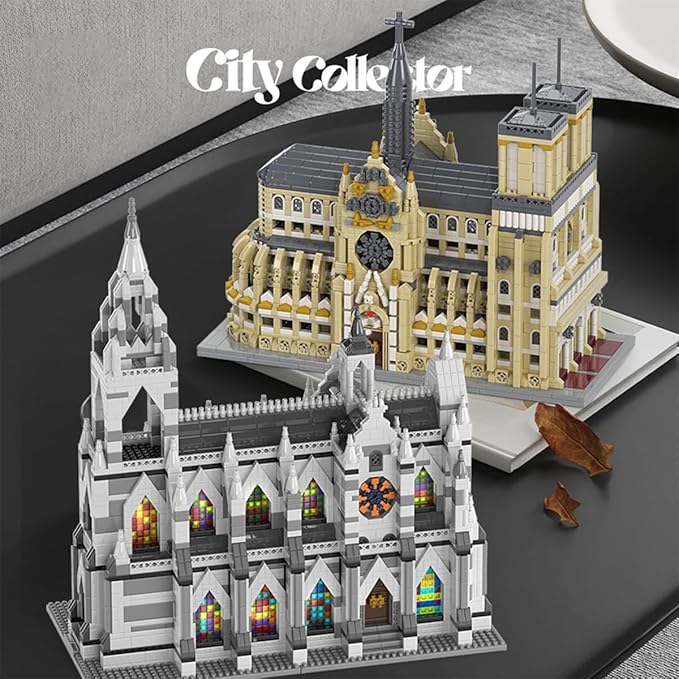 Micro Mini Cologne Cathedral Building Block Toy Set, Famous Architecture Building Blocks, 3598 PCS, Gifts for Kids and Adults