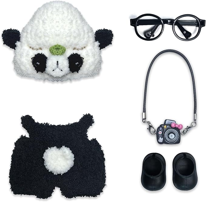17cm Doll Clothes Set Fashion Doll Clohtes with Accessories of Doll Clothing Suitable for Various Outfits of Dolls (Style H)