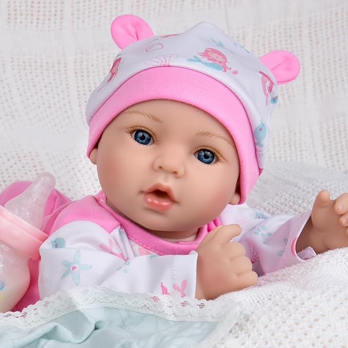 Aori Reborn Baby Dolls Girl Lifelike 18 inches - Realistic Newborn Baby Girls That Look Real, Premium Life-Size Collectible Doll for Preparents, Grandparents, Collectors