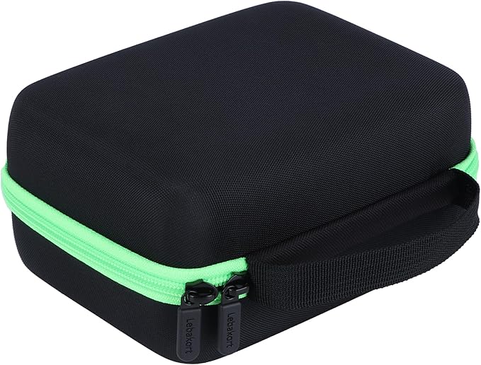 Storage Case Compatible with LeapFrog Magic Adventures Binoculars (Black+Apple Green Case)