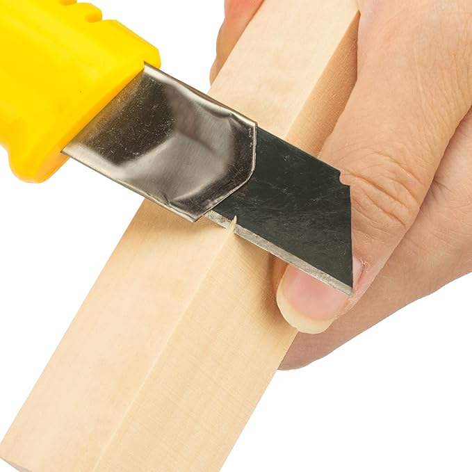 2 Pack Unfinished Basswood Carving Blocks Kit, 12 x 2 x 2 Inch Unfinished Bass Wood Whittling Carving Block Set for Kids Adults Carving Beginner