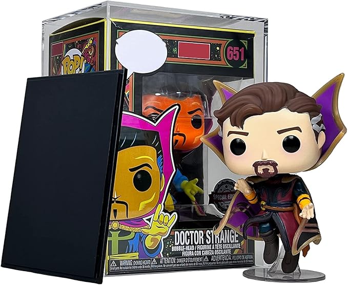 SVENJBB Acrylic Display Case, Acrylic Protector Compatible with Funko POP! 4 Inch Vinyl Figures, Full Assembly Clear Box for Collectibles and Figures, 5x3.93x6.7 Inch