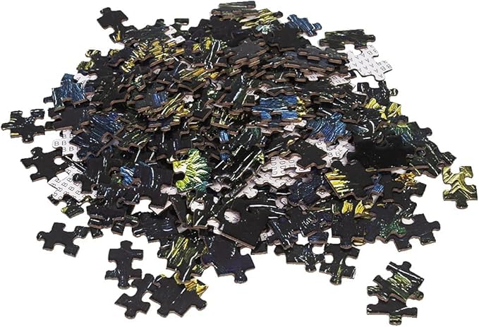 MaxRenard Game 1000 Pieces Jigsaw Puzzle Fine Art Collection Toy Starry Night Over The Rhone by Vincent Willem Van Gogh
